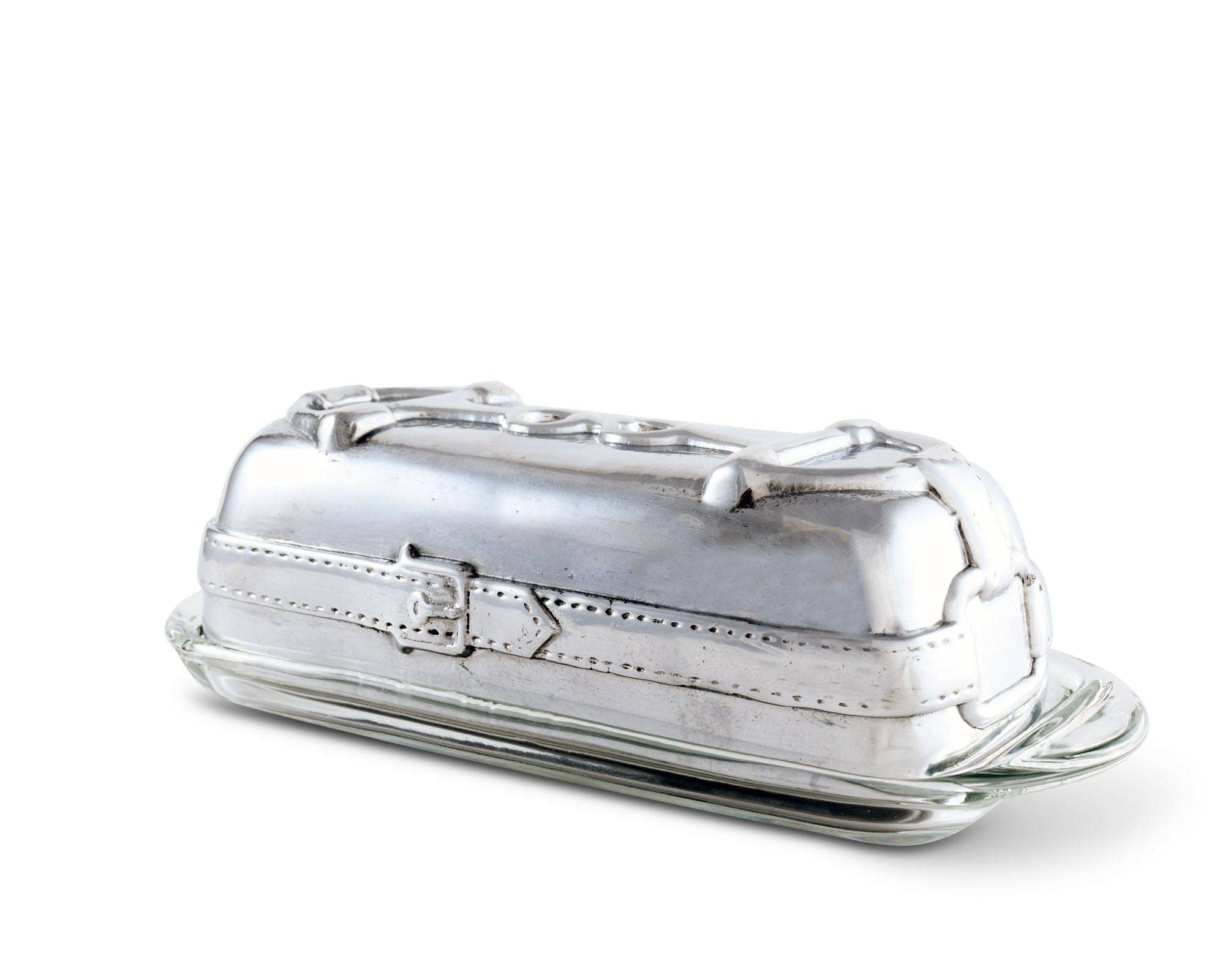 Equestrian Butter Dish