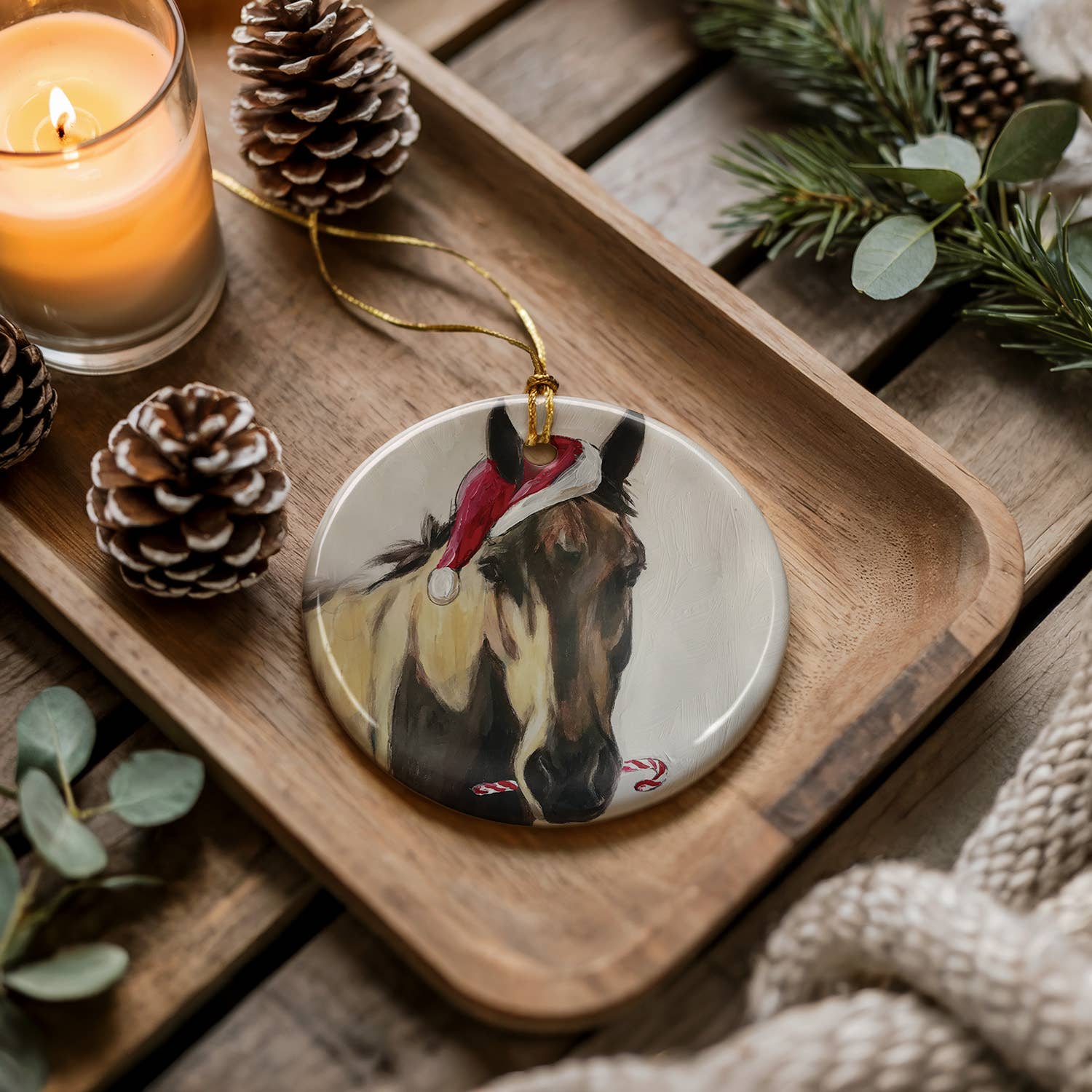 PRE-ORDER: Ceramic Horse Ornaments - Horse Heads