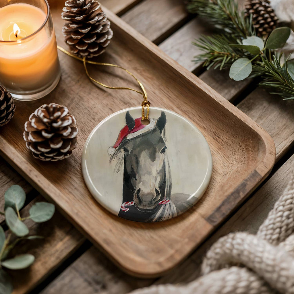 PRE-ORDER: Ceramic Horse Ornaments - Horse Heads