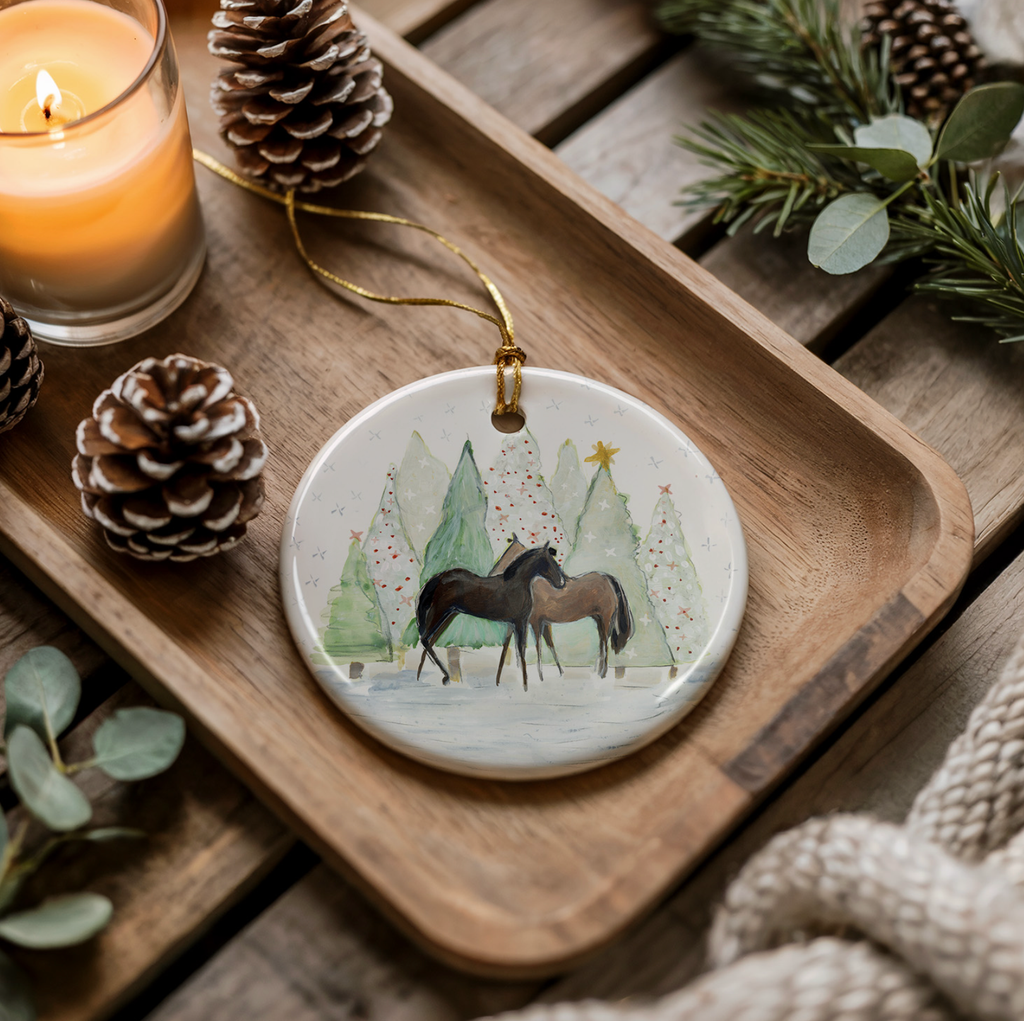 PRE-ORDER: Ceramic Horse Ornaments - Full Horse
