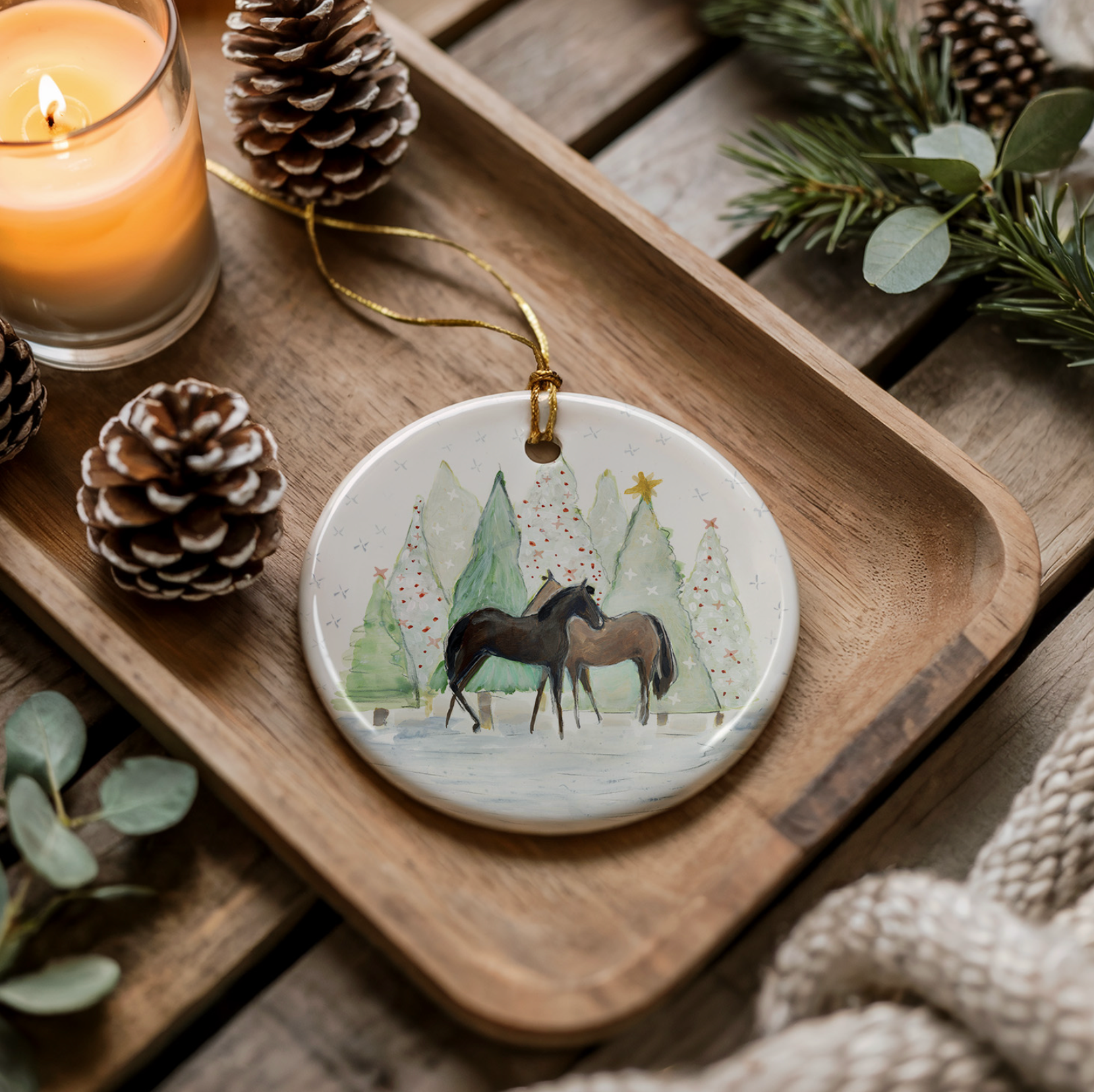 PRE-ORDER: Ceramic Horse Ornaments - Full Horse