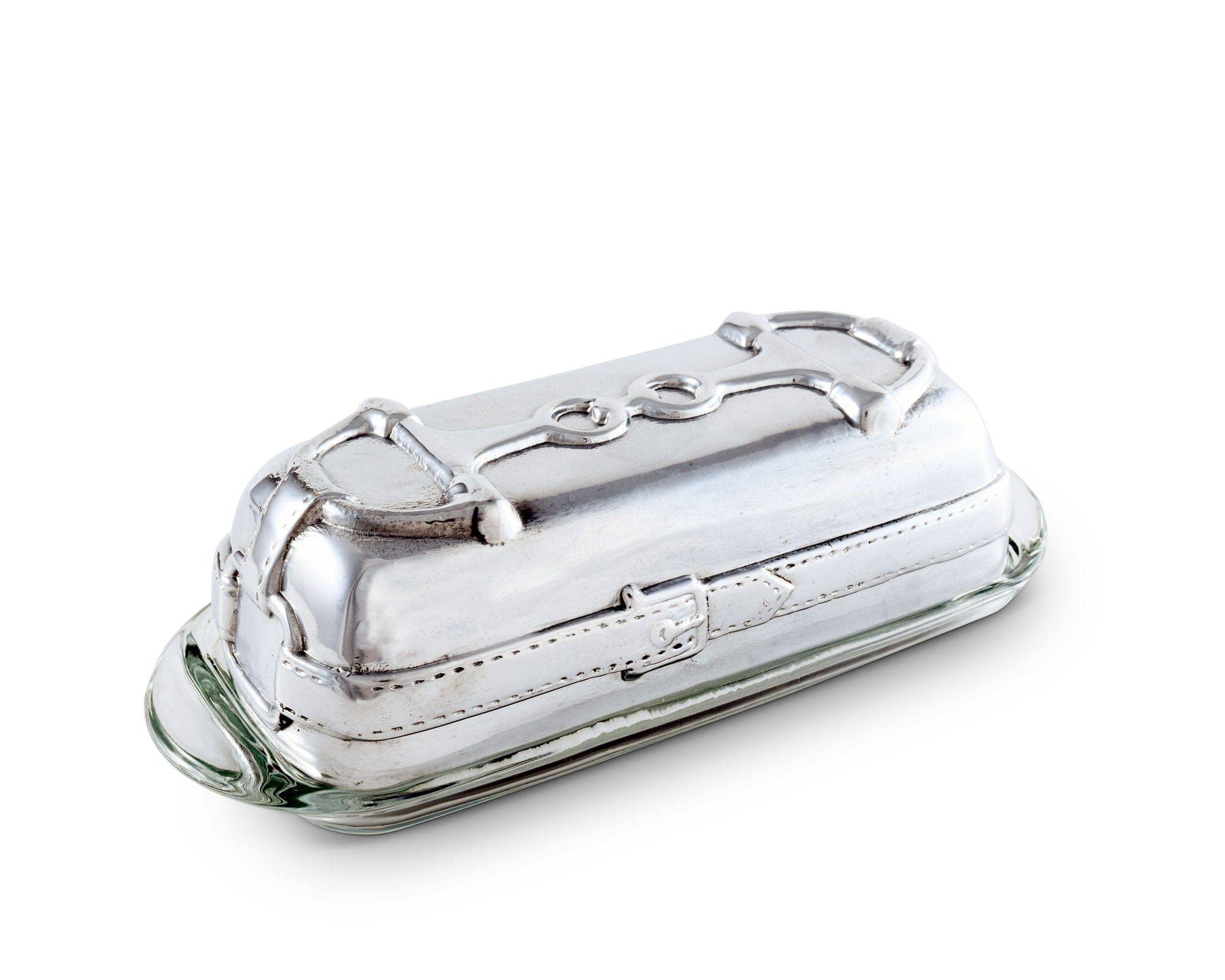 Equestrian Butter Dish