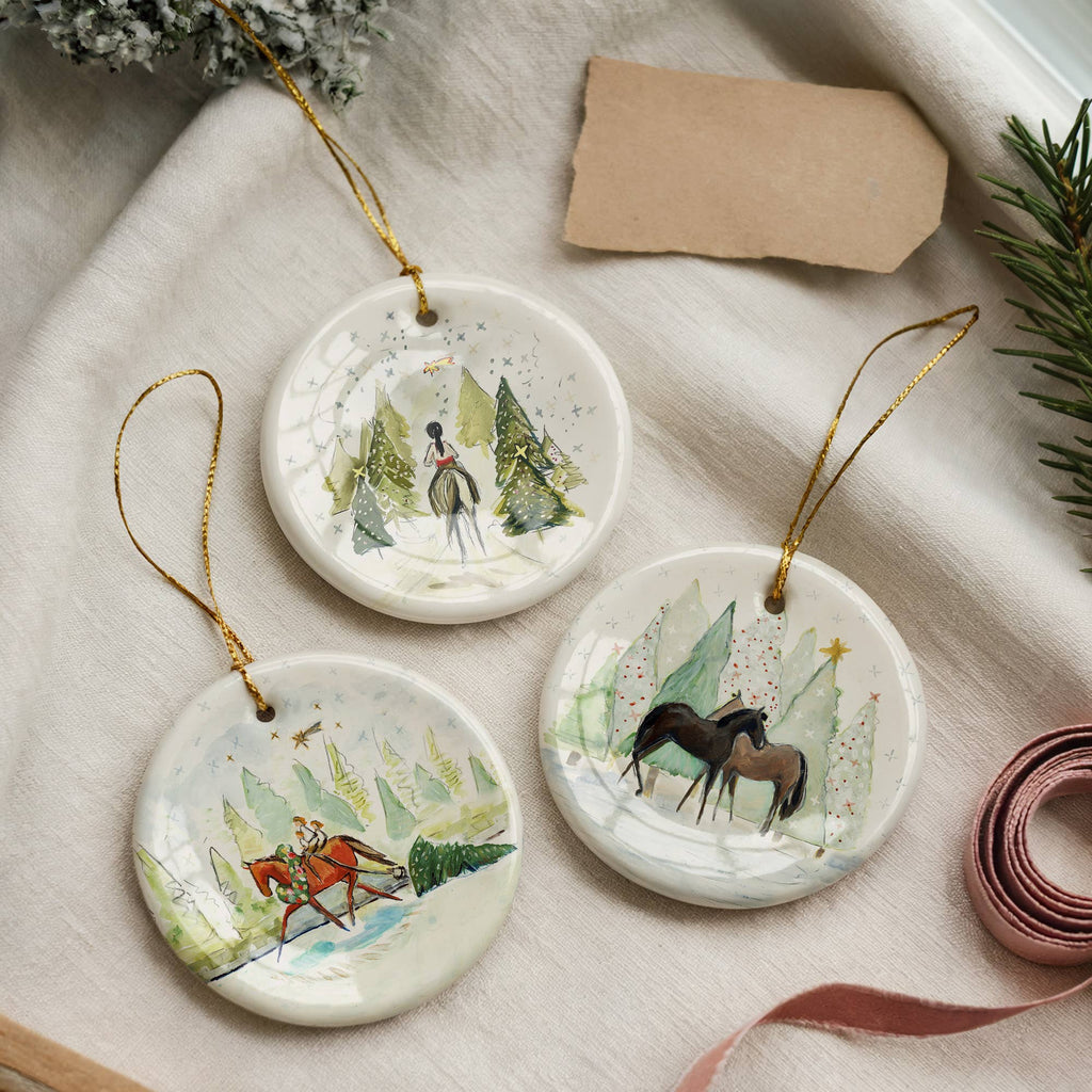 PRE-ORDER: Ceramic Horse Ornaments - Full Horse