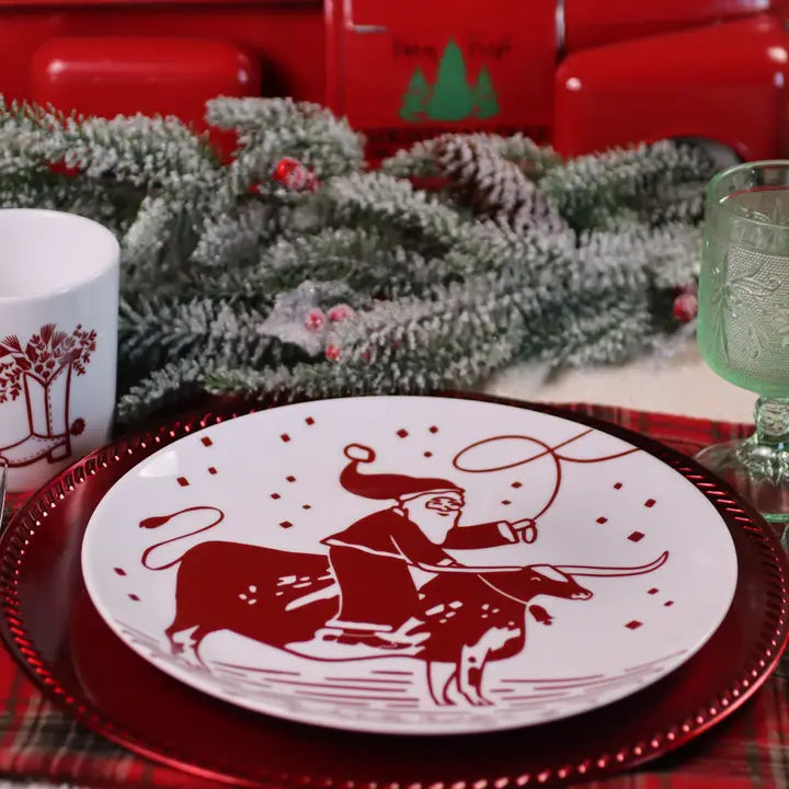 PRE-ORDER: "This Ain't My First Rodeo" Porcelain Dinner Plate