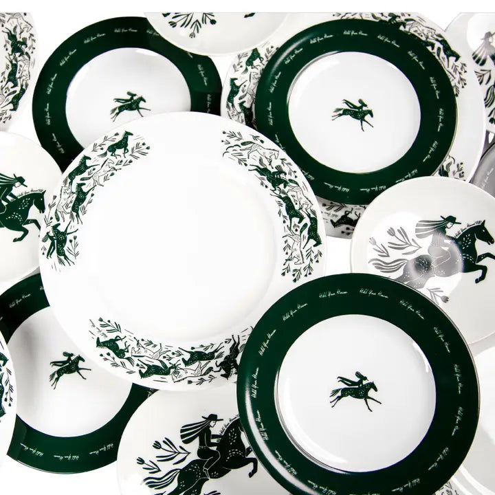 PRE-ORDER: "Hold Your Horses" Plate Set