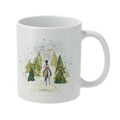 Snowy Ride Horses Coffee Mug