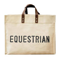 "Equestrian" Canvas Tote Bag