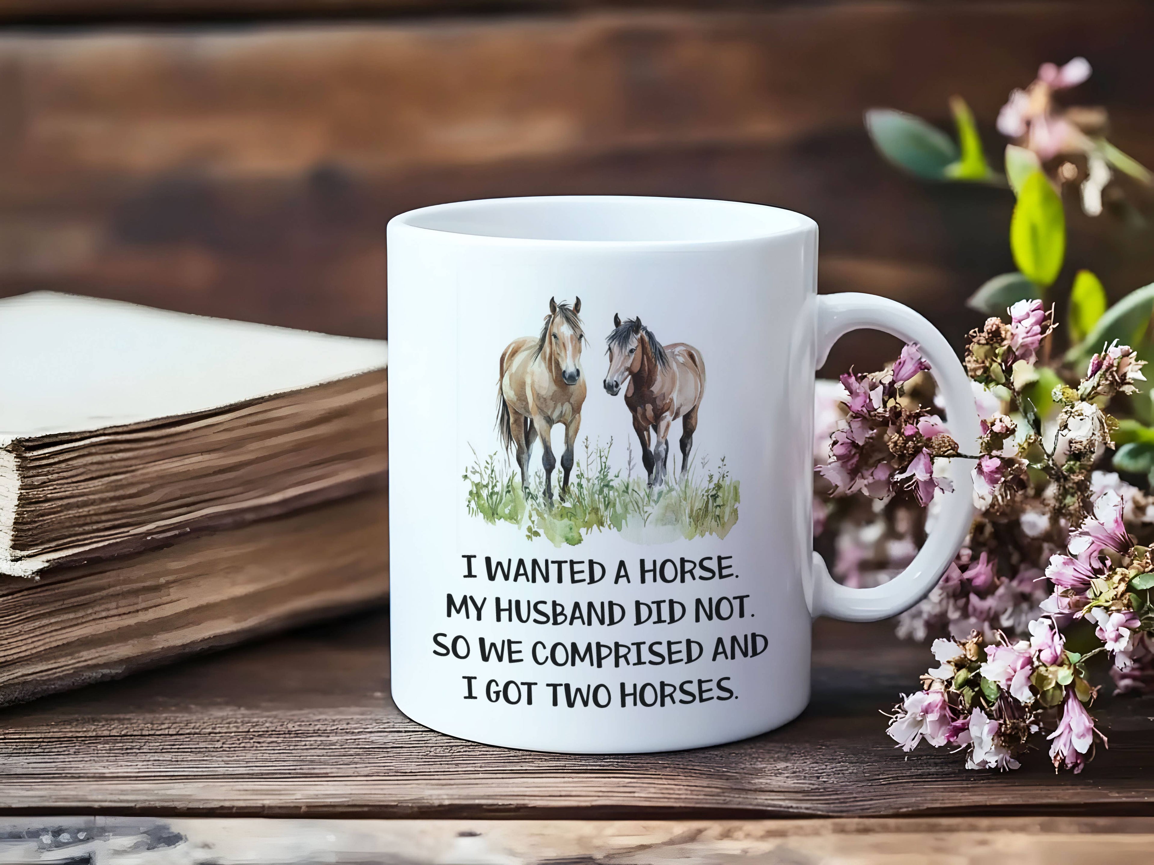 PRE-ORDER: Horse Riding Equestrian Coffee Mug