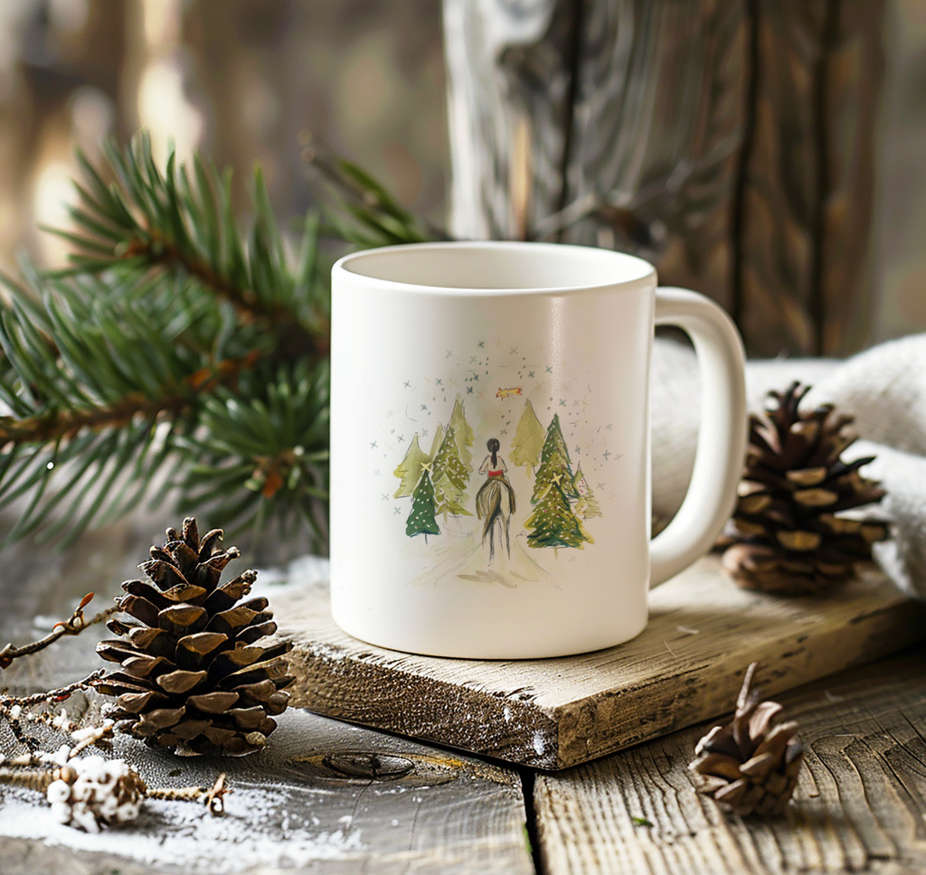 PRE-ORDER: Snowy Ride Horses Coffee Mug