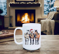 Christmas Horses Coffee Mug